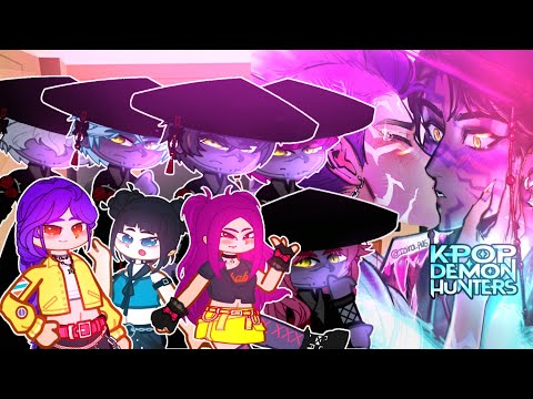 Saja Boys and Huntrix React To Ships✨️||Kpop Demon Hunters||Gacha Club and Gacha Life||