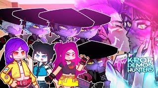 Saja Boys and Huntrix React To Ships✨️||Kpop Demon Hunters||Gacha Club and Gacha Life||