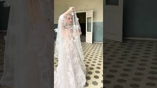 wedding dress trend 2024 -Naked Dress - Brautkleid im Transparent-Look von Andrea Sedici