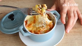 ¡NO TIRES LAS SOBRAS! Haz este DESGRANADO GRATINADO fácil y delicioso!