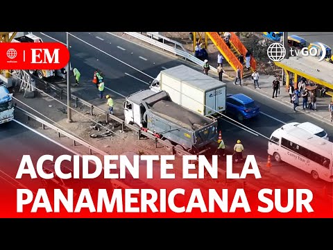 Accidente en la Panamericana Sur | Edición Mediodía | Noticias Perú