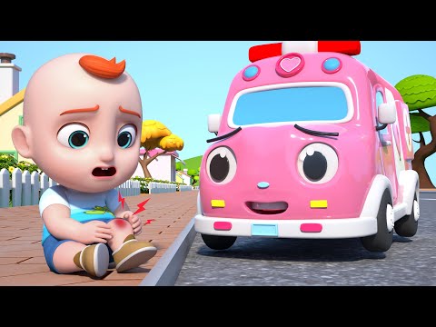 Wheels On The Ambulance Kids Song with Leo | Kids Cartoons and Nursery Rhymes