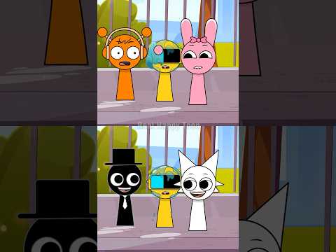 Oren x Pinki VS Black x Wenda Which couple will you choose? | Incredibox Sprunki
