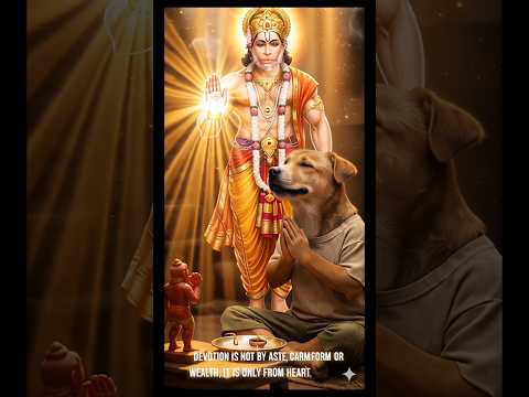 poor puppy and lord hanuman heart touching Ai story puppy makes god idol#hanuman#puppy