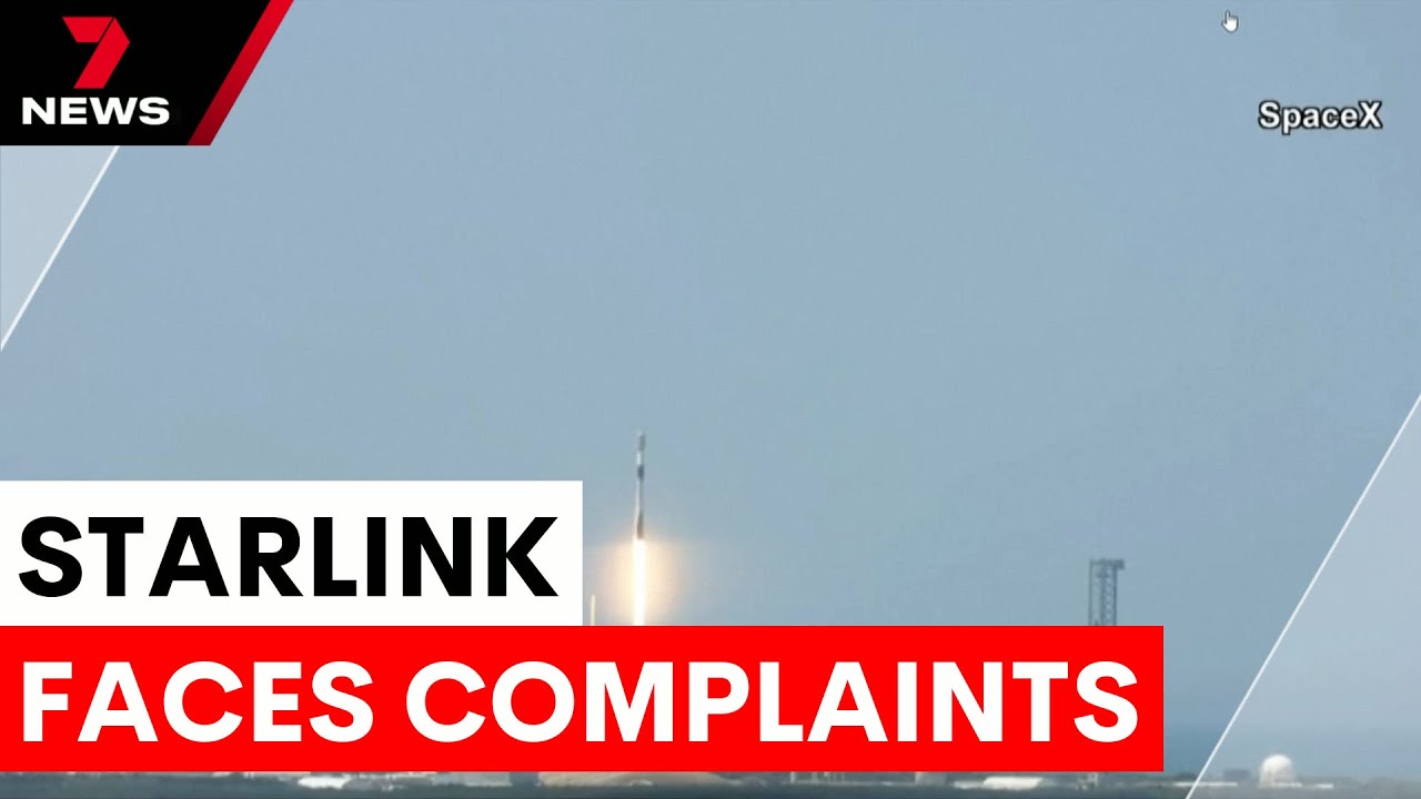 Australia warns Elon Musk’s Starlink over customer complaints | 7NEWS