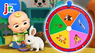Mystery Wheel of Field Trips! 🎡✈️ CoComelon Lane | Netflix Jr