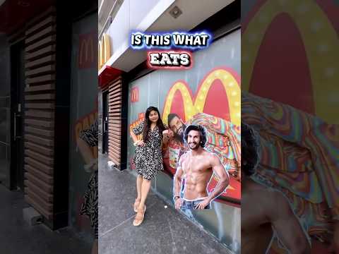 Ranveer Singh eats this? #thakursisters #foodchallenge