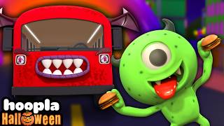 Johny Johny Yes Papa - Who's Hiding On The Spooky Bus | Funny Halloween Songs | Hoopla Halloween