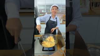 ทำข้าวผัดกุ้ง แต่ไข่แย่งซีนมากค่ะ #ครัวพิศพิไล