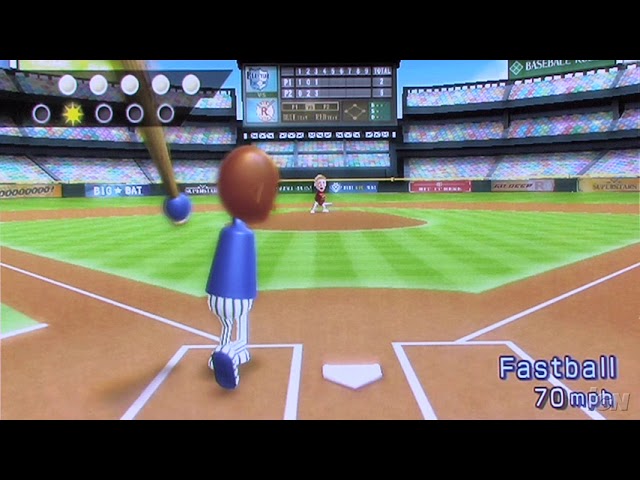 Wii Sports (Wii) - GC 2006 "Baseball" Off-Screen Gameplay HD (4K60 Upscale)