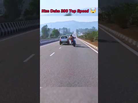 Ktm Duke 390 Top Speed 🤯 Test | Duke 390 Almost Crashed 🤬 In The Speed Of 170+ 😱 #trendingshorts