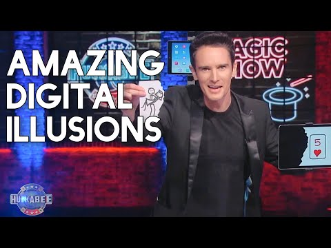 AMAZING Digital Magic Tricks on the Huckabee Show | Keelan Leyser