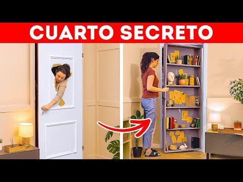 Proyectos de bricolaje económicos: transforma tu espacio con poco dinero. Cuarto secreto