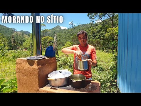 DA HORTA PARA A MESA: COLHEITA NO SÍTIO E ALMOÇO NO FOGÃO A LENHA