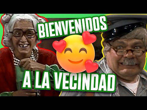 Jaimito y Doña Nieves llegan a la vecindad