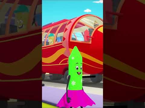 Wheels on the Bus #trending #shorts #viral #kidsvideo