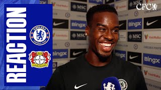 GITTENS reacts post-Chelsea 2-0 Bayer Leverkusen | Chelsea FC 2025-26