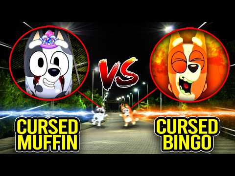 I FOUND CURSED MUFFIN & BINGO IN REAL LIFE!! (THEY FOUGHT)