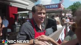 YouTube video thumbnail: 'I am not Running for President,' Attorney General Todd Blanche Says at Iowa State Fair