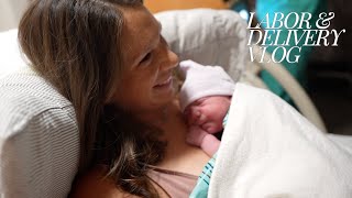 Labor & Delivery VLOG! Natural Birth | Baby #5
