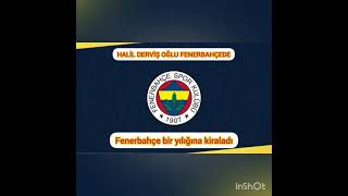 HALİL DERVİŞOĞLU FENERBAHÇEDE