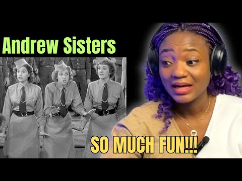 I LOVE IT!..FIRST TIME HEARING | The Andrew Sisters - Woogie Boogie REACTION