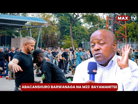 MUTABARUKA YAHASESEKAYE🔥UKO M23 YATEGETSWE KUREKURA GOMA, ABACANSHURO BA CONGO BAYAMANITSE BARATAHA