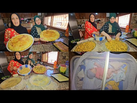 عراضة تيتيش مع أول ظهور ريحان كانت فرحة كبيرة🥳او هدشي لوجدات حماقو  عليه عراضة على حقها😋