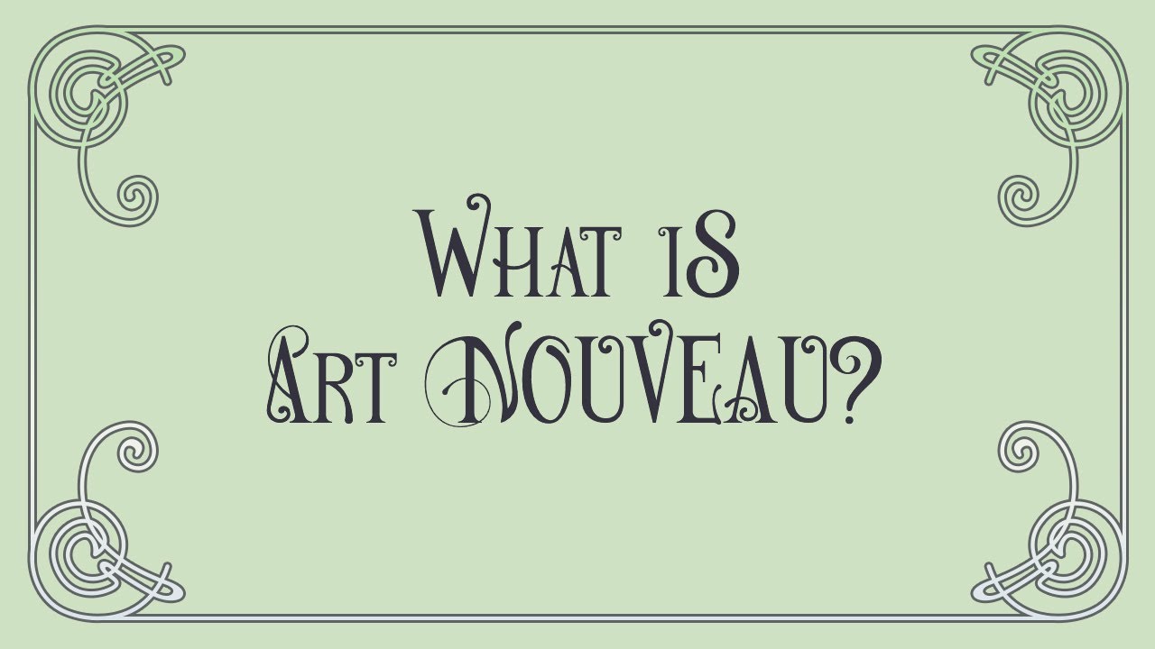 What Is Art Nouveau? - Envato