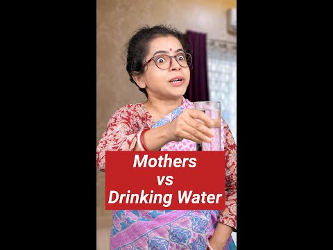🤣Mothers vs Water🚰 #shorts #wondermunna