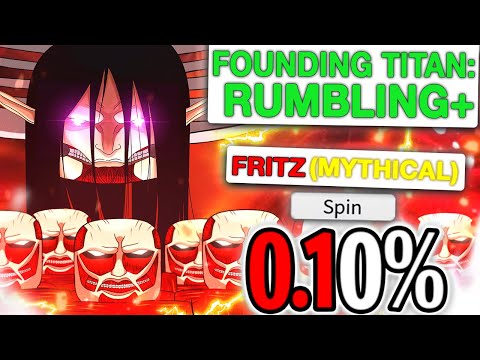 Using 30,000+ SPINS to Obtain The RAREST Clan in Attack on Titan Revolution Fritz