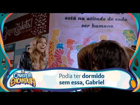 Gabriel recebe um tapa na cara de Bárbara | A Caverna Encantada