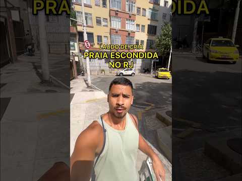 Praia escondida no RJ 👀 #laudodecria #riodejaneiro #rj #carioca
