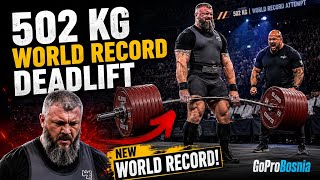 🏋️‍♂️ 502 KG — GRANICA LJUDSKE SNAGE! 🔥Može li čovjek podići 502 kilograma?