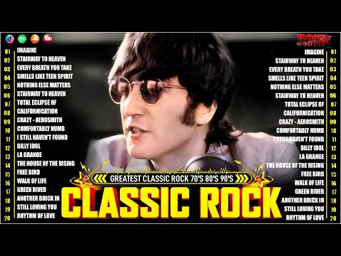 Classic Rock Songs 70s 80s 90s Full Album🔥Queen, Nirvana, Aerosmith, ACDC, Bon Jovi, Scorpions