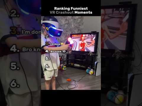 Ranking The Funniest VR Crashout Moments😂❤️ #ranking #tiktok #funnymoments #moments #vrfails