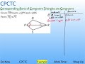 Exploring CPCTC Concepts