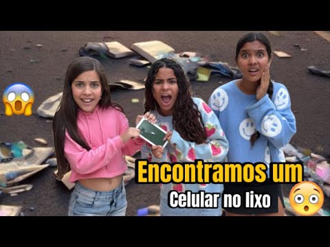 ENCONTRAMOS UM IPHONE NO LIXO