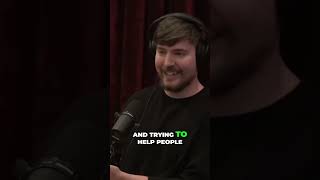 Joe Rogan and MRBEAST Talk How To Properly Help Others  #interesting #joerogan #viral #podcast!