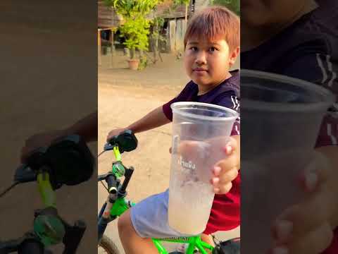 ปั่นมือเดียว ปิดแบบหน้านิ่งมาก #bike #ปั่นจักรยาน