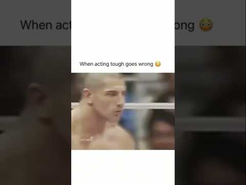 When acting though goes wrong