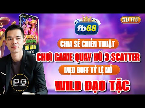 Quay Hủ | Chiến Thuật Quay Hũ Game 3 Scatter - Mẹo Buff Tỷ Lệ Nổ Hũ Wild Đạo Tặc PG !
