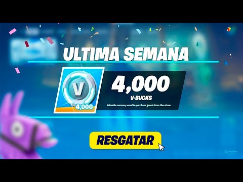 Não PERCA TEMPO! PEGUE VBUCKS AGORA no Fortnite!