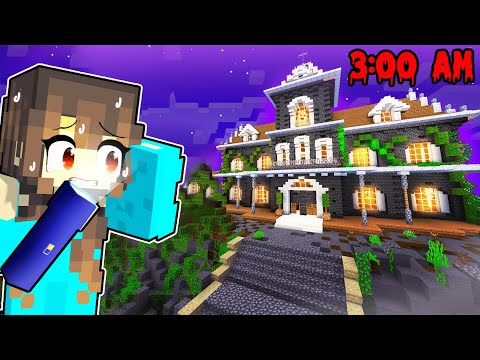 Exploring a HAUNTED Abandoned Mansion in Minecraft! (Tagalog)