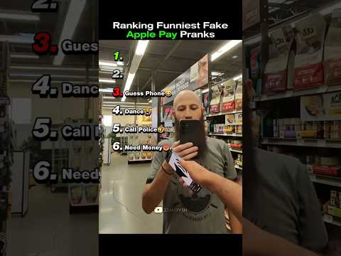 Part 3 Funniest Fake Apple Pay Pranks🤣 #shorts