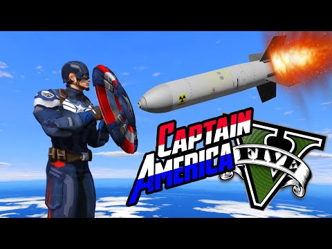 CAPTAIN AMERICA DI GTA 5 - GTA 5 MOD