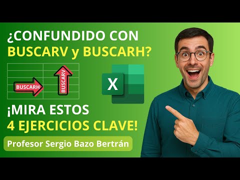 👉 Aprende BUSCARV y BUSCARH con 4 ejercicios básicos explicados paso a paso en Excel