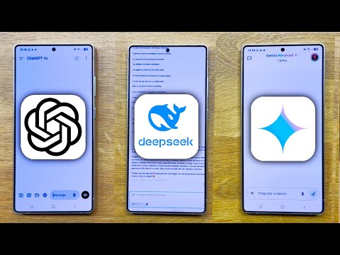 DeepSeek vs ChatGPT vs Gemini. Cuál es la MEJOR IA en 2025.
