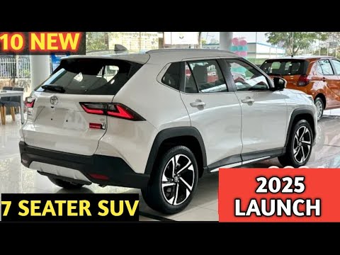 10 Upcoming 7 -Seater SUV's In india 2025 | 10 New Suv 2025