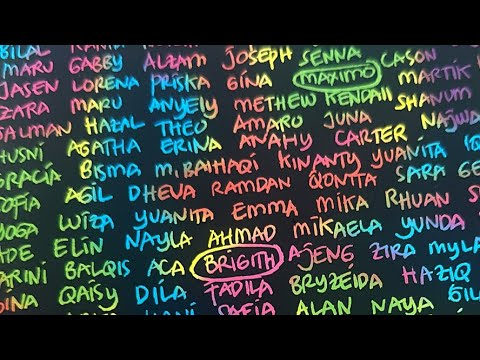 Writing subscriber’s name #subscribe
